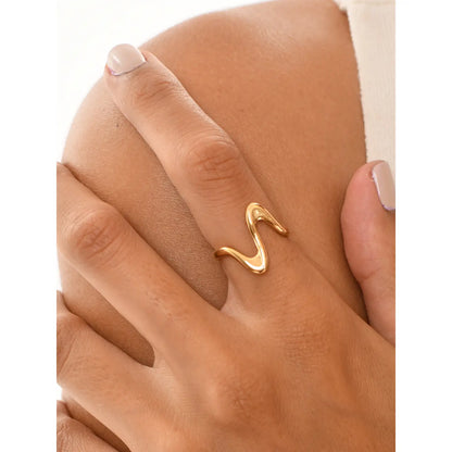 Bague Ondulée