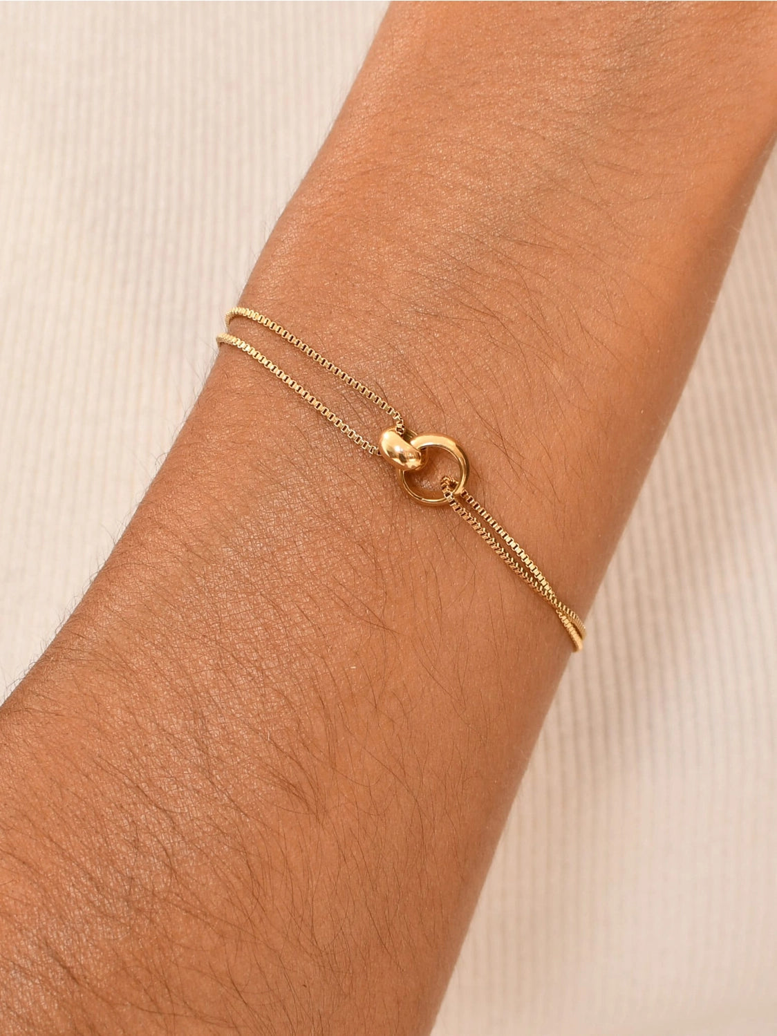 Bracelet Double Chaîne